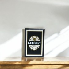 Guinness Label Style Wooden