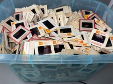 100 Vintage Photo Slides Kodak & Others 1950s-90s Amateur Film Old Pictures Lot