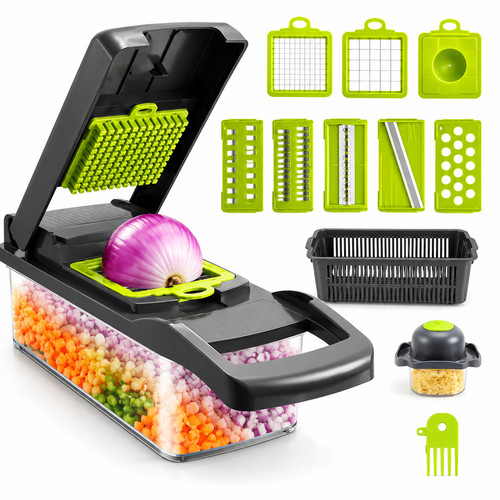 Vegetable chopper mandoline - chopper,