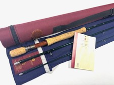 Hardy Gem 10′ 3 piece trout fly rod line #7 with bag and case