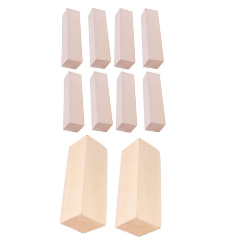 Pcs unfinished basswood - 10,