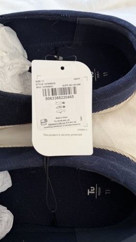 Size navy canvas tu - size,