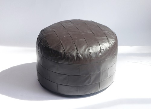 Vintage patchwork pouf - vintage,