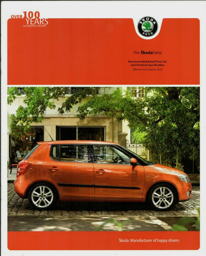 Skoda fabia january march - skoda,