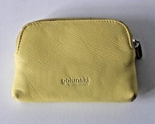 Leather Golunski Zipped Coin