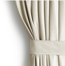 Light Beige Velvet Curtain