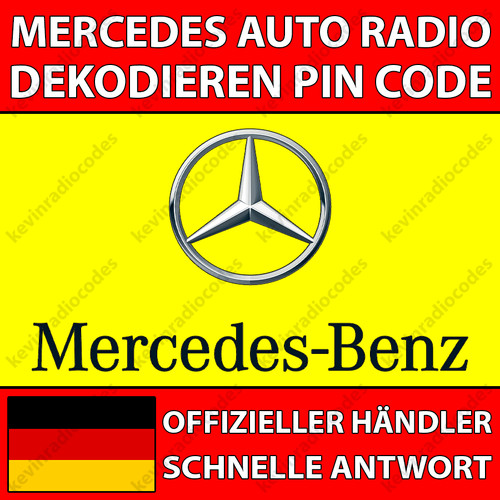 Mercedes radio decoding pin - ✅mercedes,