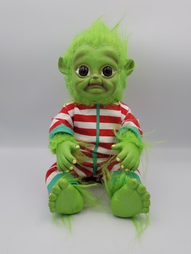 Baby grinch green plush doll - baby,