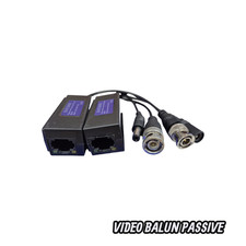 4K 8MP Passive CCTV Video Balun Pair HAY-HDPVB02TWIN BNC to Cat5/6 Transceiver
