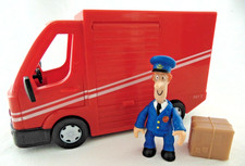 POSTMAN PAT  WITH SDS PUSH ALONG PARCEL VAN AND PARCEL