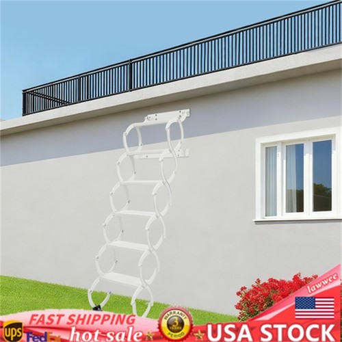 Attic loft pull - down, ladder