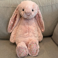 Jellycat blossom blush bunny - blush,