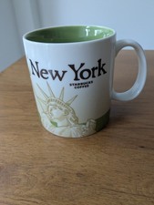 Starbucks Mug Coffee New York 2011 Global Icon Collector Series Ceramic 16 floz