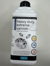 Polyvine Heavy Duty Extreme Varnish - Dead Flat 1 Litre