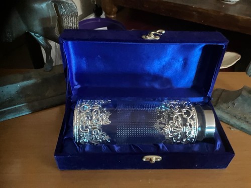 German silver glass water - german,