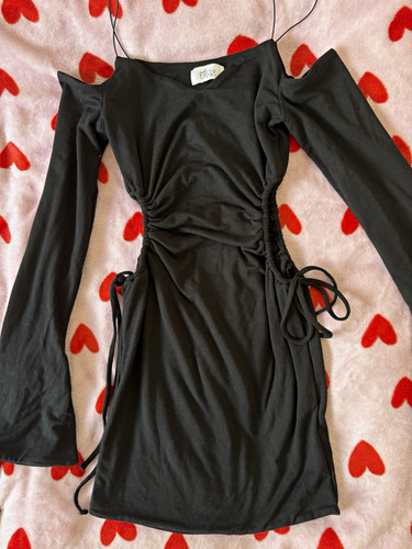 Polly black mini - oh, dress