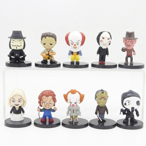 10pcs horror movie - horror, figures