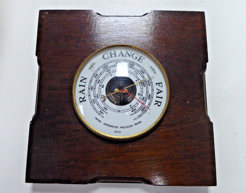 Vintage precision barometer - vintage,