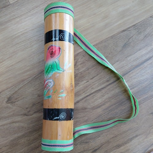 Rain stick hand painted south - hand,