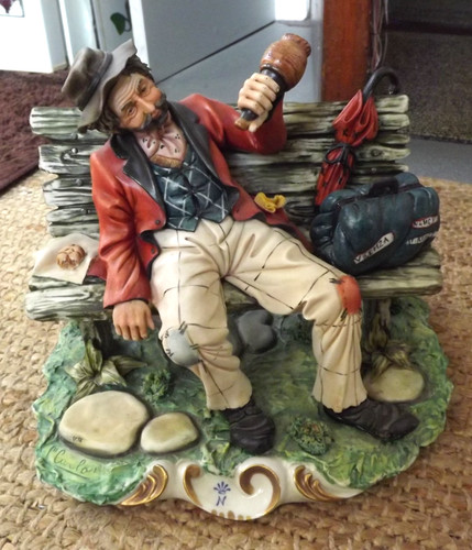 Capodimonte bisque figurine - capodimonte,