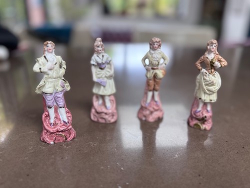 Four 19th century miniature