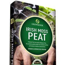 Garden Irish Peat Moss - Growmoor 80L - Formulated to enrich & nourish