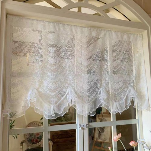 Retro lace mesh - mesh, voile