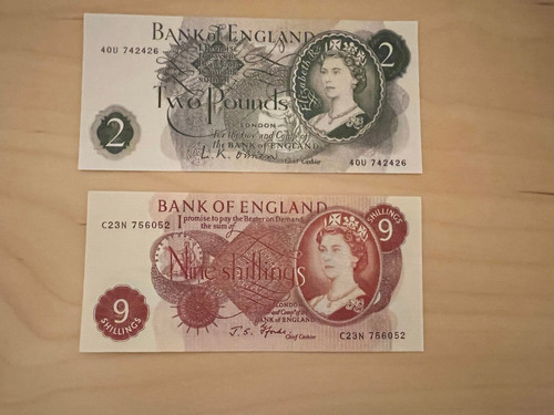 Rare british shilling and - rare,
