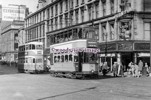 A0854 glasgow tram no - tram, no.96