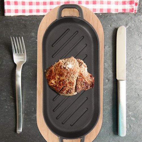 Plate for serving food cast - plate,