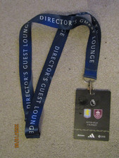 ASTON VILLA v BURNLEY Sun 5 October 2025 (OFFICIAL CLUB HOSPITALITY LANYARD)