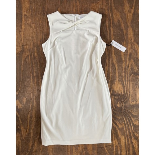 Nwt calvin klein ivory twist - klein,