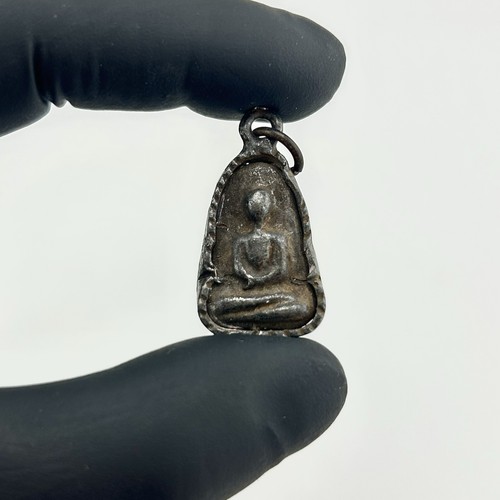 Thai meditating buddha amulet - thai,