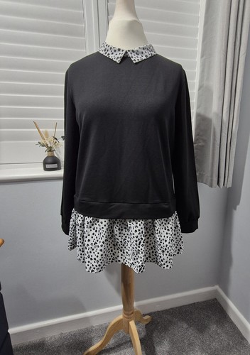 Jeff longsleeve black top - black,