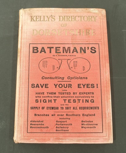 Kelly directory dorset - kelly's,