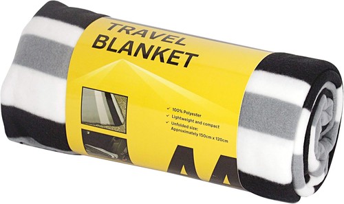 Travel fleece blanket - aa,