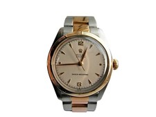 Mens Rolex Oyster watch Vintage 6083 Steel And Gold 1951 collectable investment