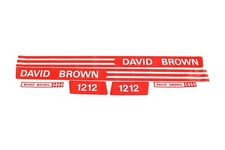 David Brown 1212 (1972-74 DB Case Type)  Bonnet Set (41070C)