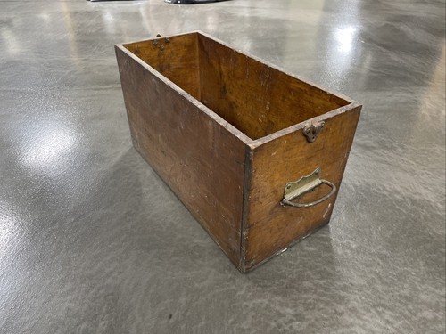Vintage library desk file - library,
