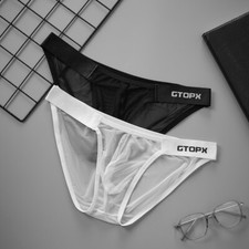 Sexy Men's Low-rise Mesh Pouch