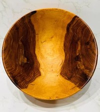 Hand turned large rustic