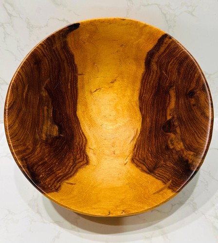 Hand turned large rustic