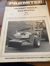 PJ Parmiter Product Manual Bale Wrapper TR76