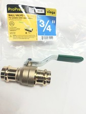 Viega ProPress 3/4 in. Press Zero-Lead Bronze Ball Valve 77415
