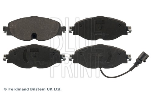 Brake pad set disc - brake, blue