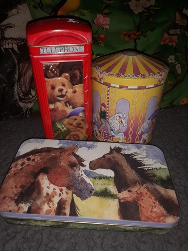 Vintage tins one - 3, musical