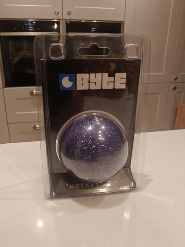 Byte hockey ball purple silver