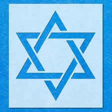 Star of David Stencil Stencil