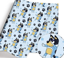 Polycotton Fabric with Bluey