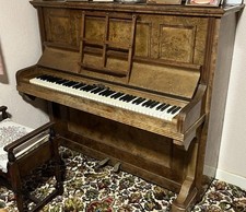 Piano. Overstrung, Steel Frame. By Ernst Kaps Of Dresden, Germany.